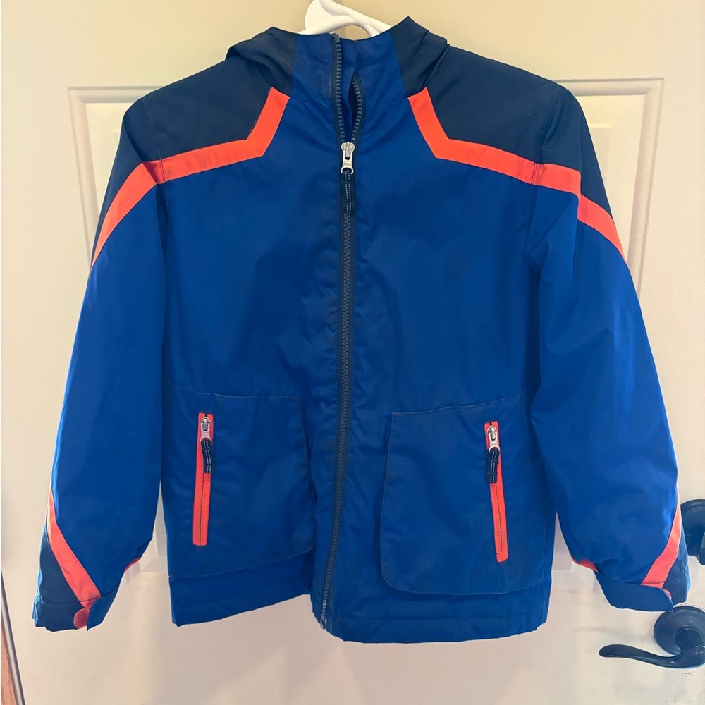 Lands' End Insulated Winter Jacket Boys Small (8)